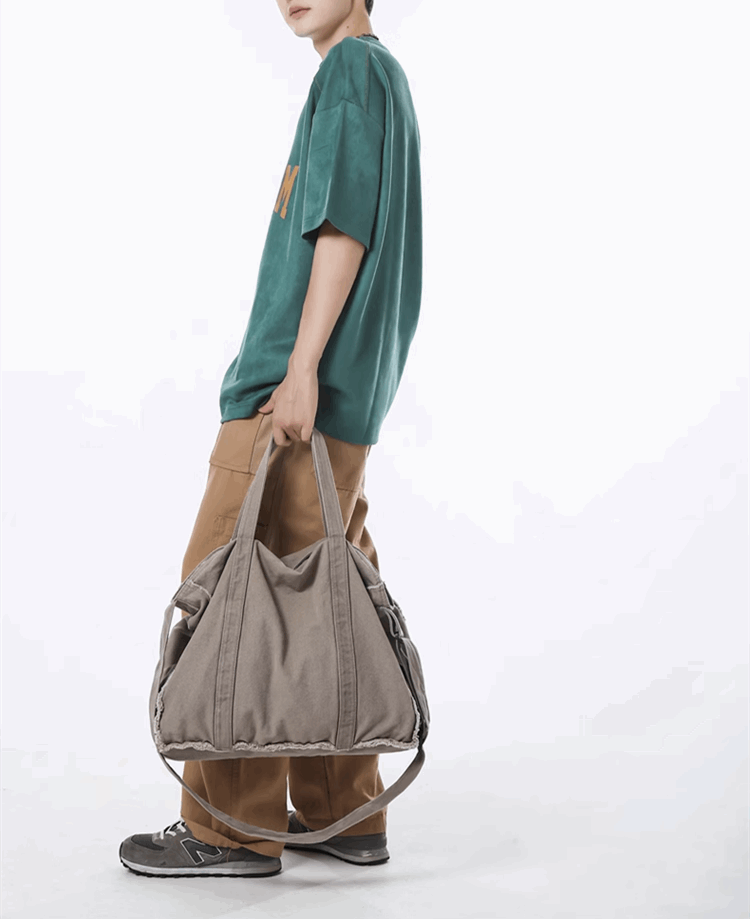 Customizable Canvas Tote Bag for Embroidery Lovers