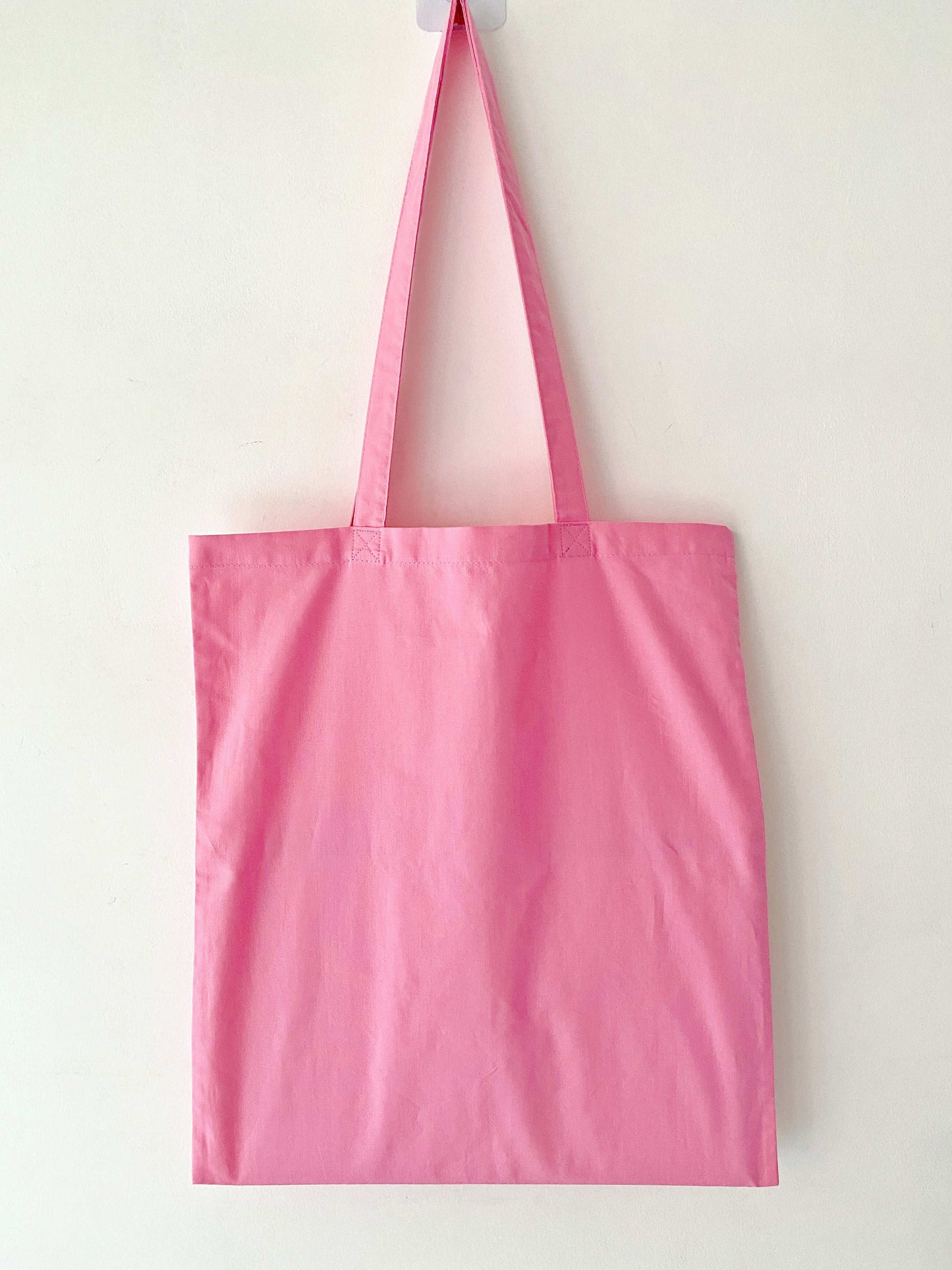 Soft magenta tote for everyday carry