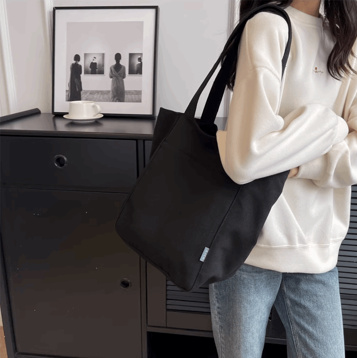 cotton tote for slow fashion style