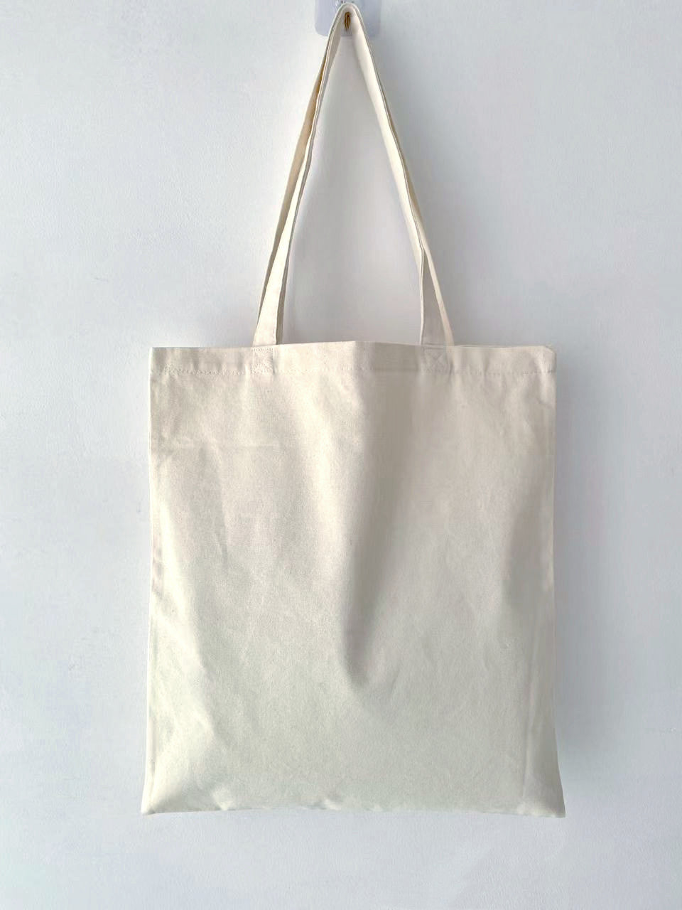 neutral-tone cotton canvas tote for everyday errands and school days
