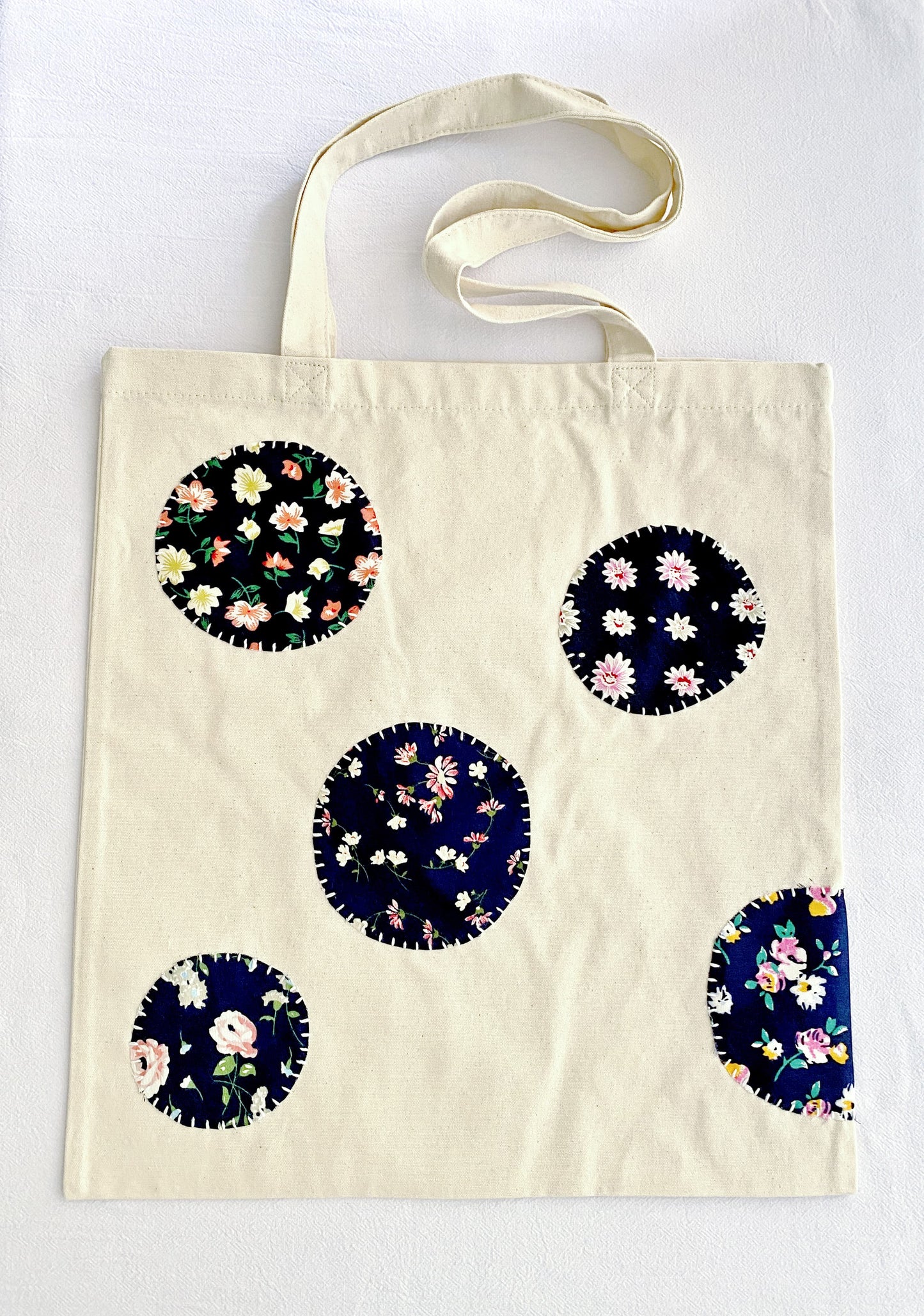 handmade patchwork cotton canvas bag for women who value sustainable fashion