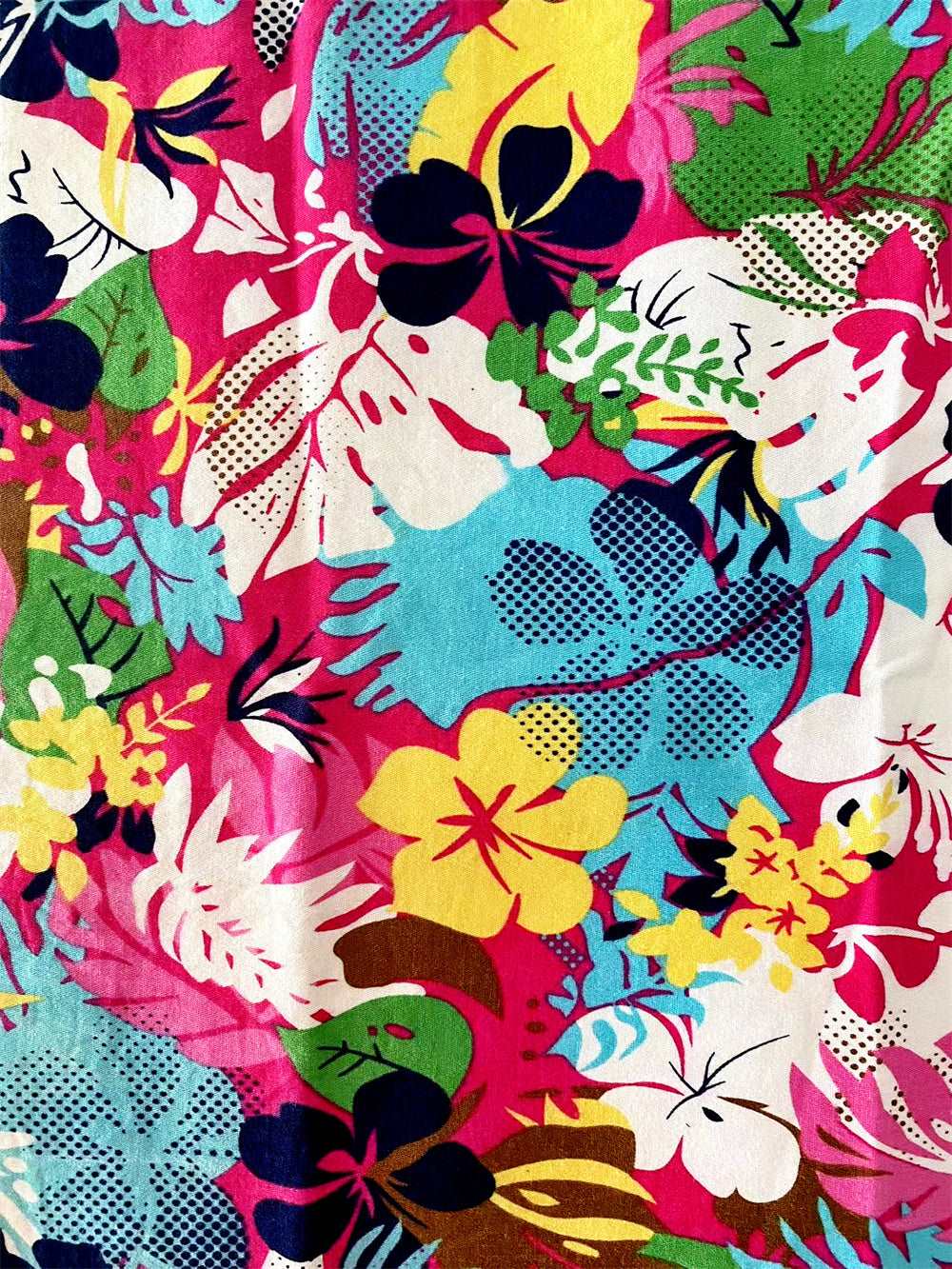 Colorful Cotton Quilting Fabric for Patchwork Tote Bags