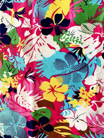 Colorful Cotton Quilting Fabric for Patchwork Tote Bags