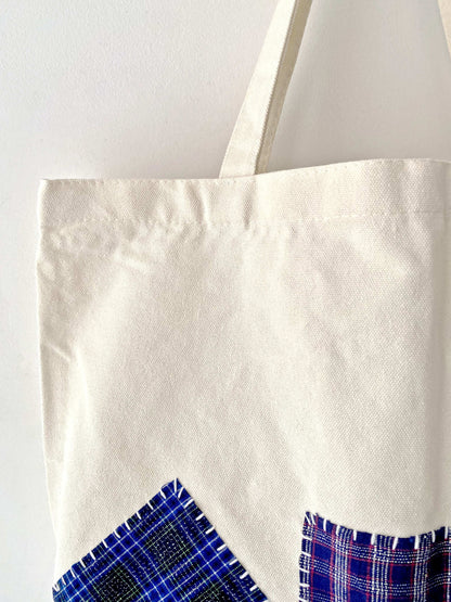 DIY Patchwork Canvas Handbag for Eco-Shoppers