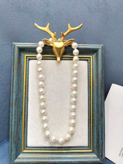 Artisan Pearl Necklace woyaza