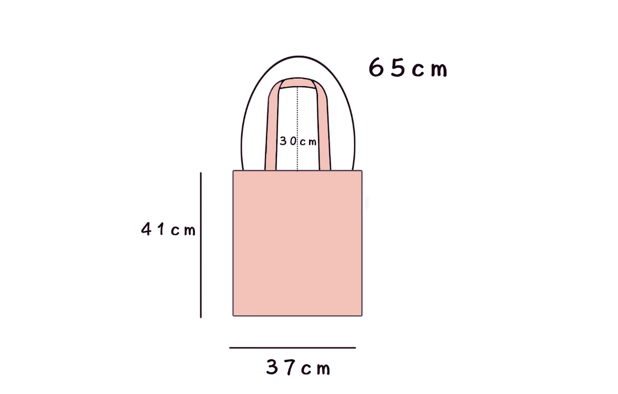 Soft Cotton Tote for Diy Designs