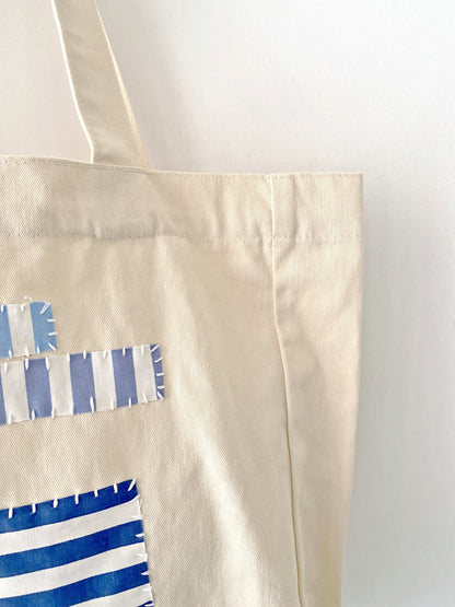 Unique Design Boho Style Canvas Tote Bag for Art Lovers