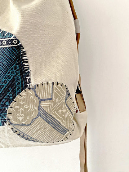 Artistic Handmade Backpack for Individual Style Seekers