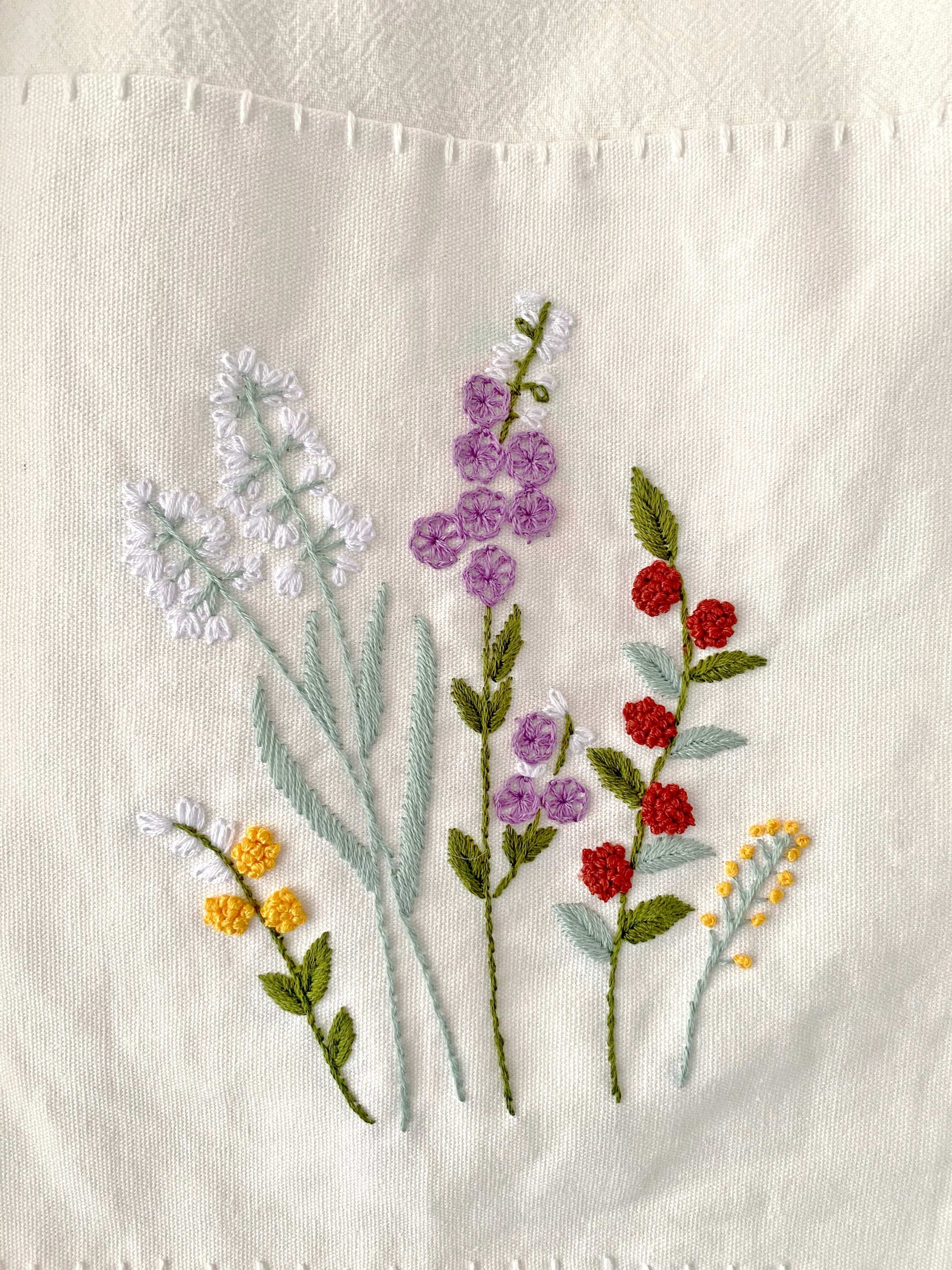 Fair Trade Handmade Linen Shoulder Purse