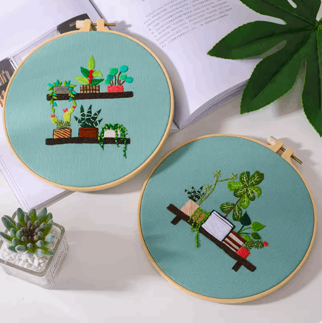 beautiful handmade embroidery for room ornaments