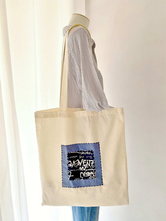 stylish oversized cotton tote bag for women daily shopping and travel