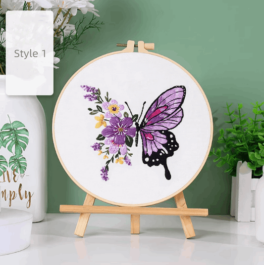 Handmade Butterfly Embroidery Patch for DIY Bag Decoration