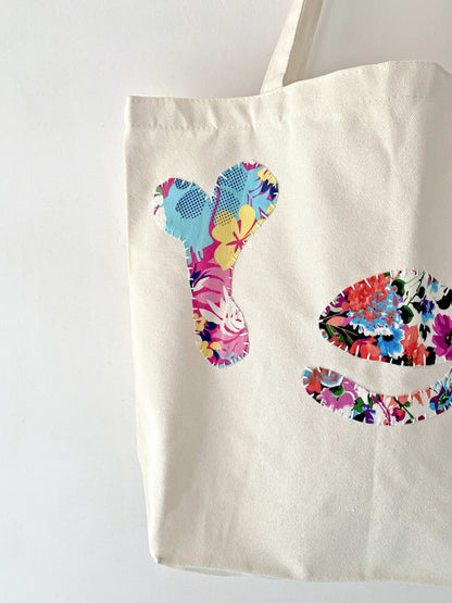 boho patchwork canvas bag for urban creatives