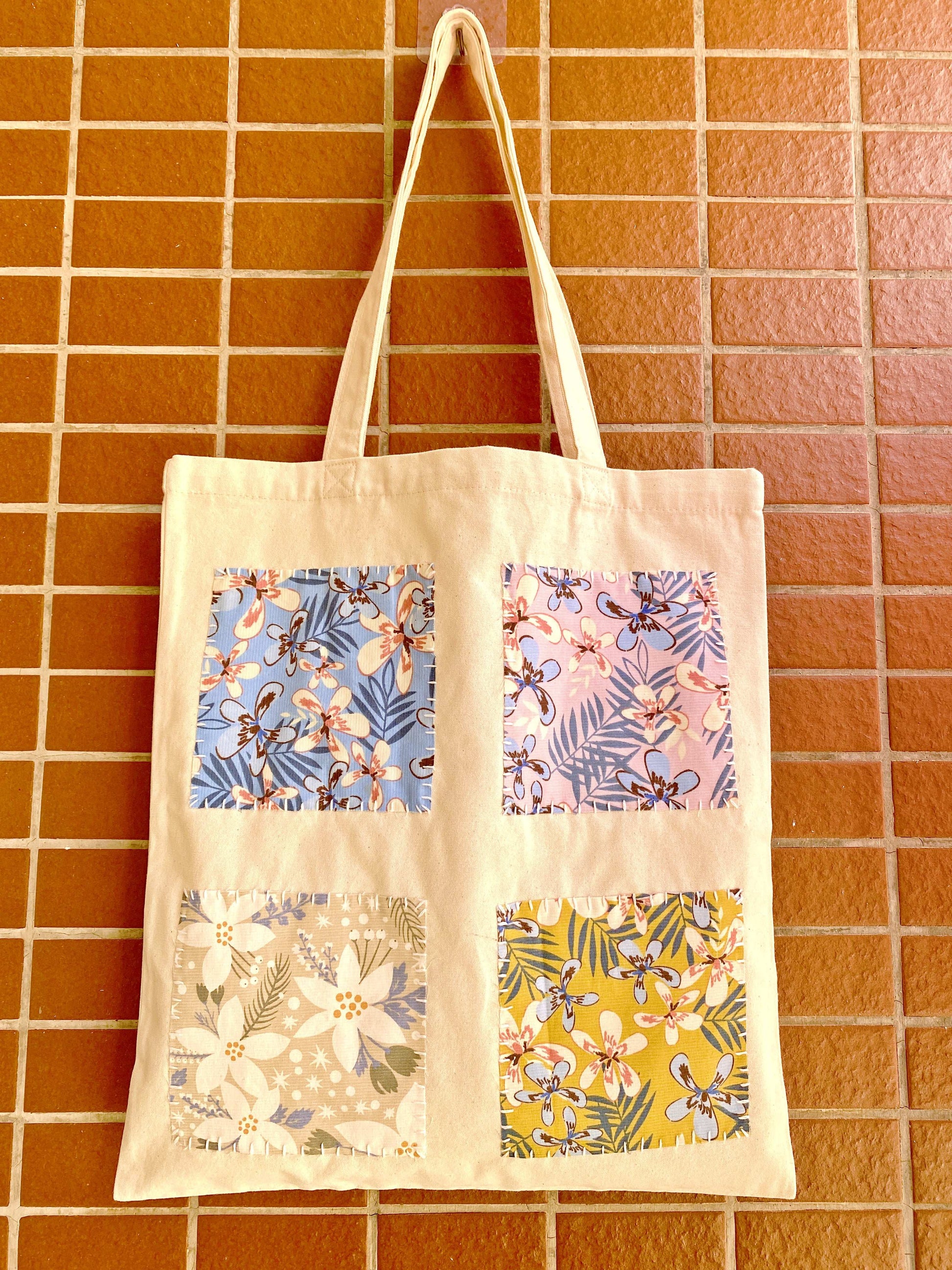 Women’s fashionable yet functional handmade eco tote bag for work