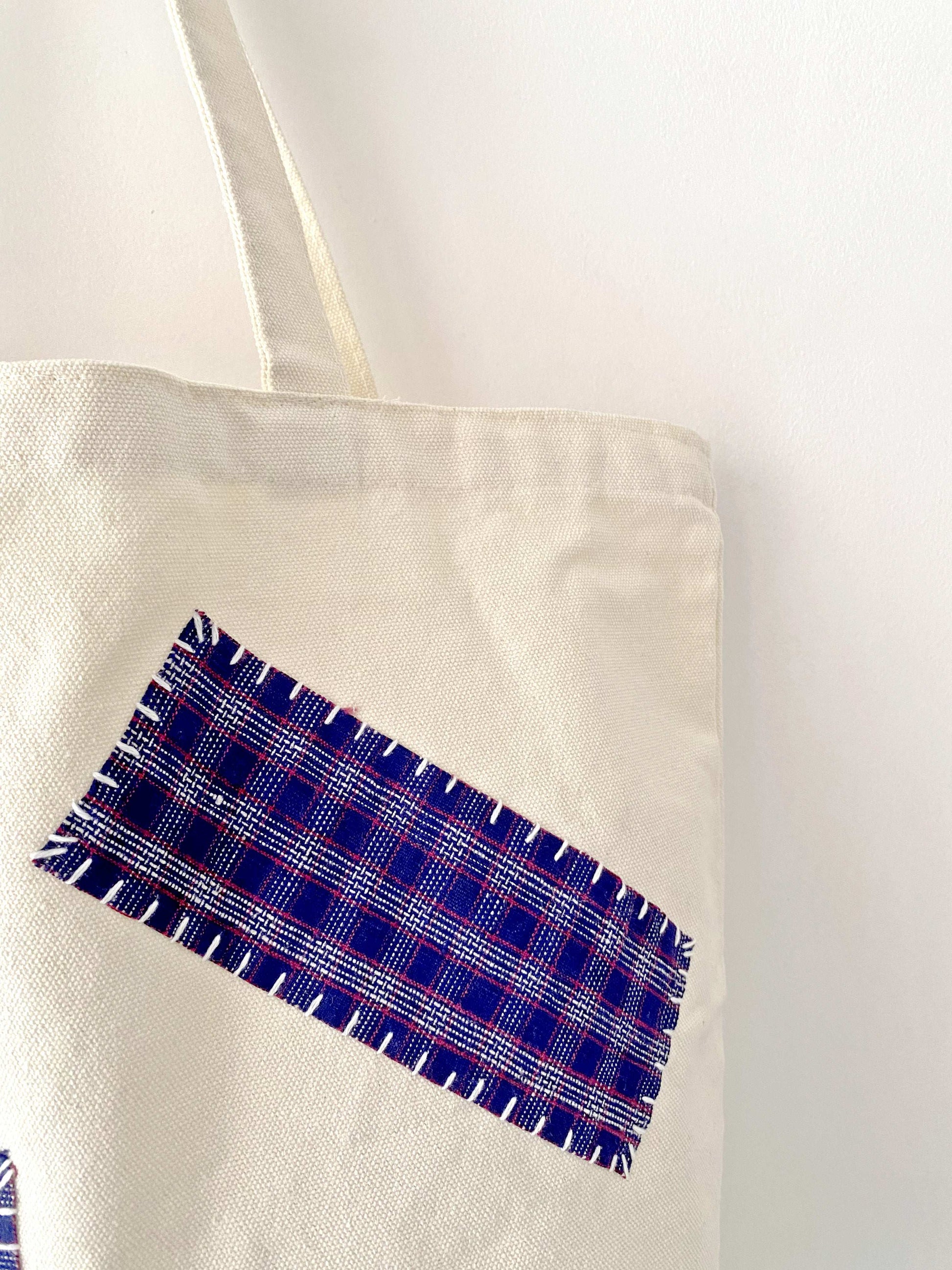 Handmade Artisan Patchwork Shoulder Tote