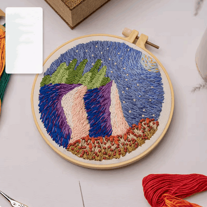 Handmade Embroidery Pieces for DIY Projects