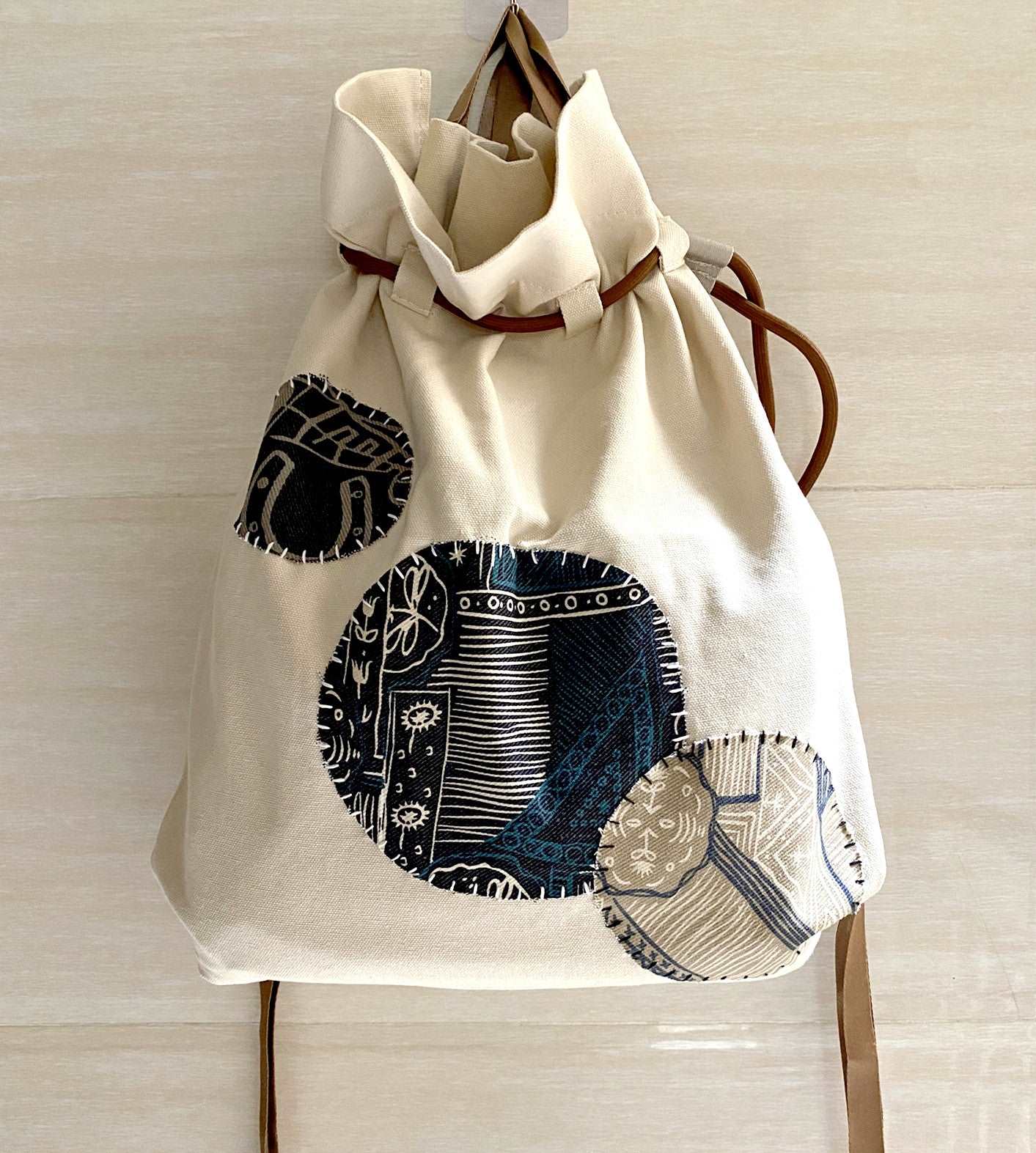 Versatile DIY Handcrafted Tote Bag for Everyday Use, Shopping, and Travel with Patchwork Designs