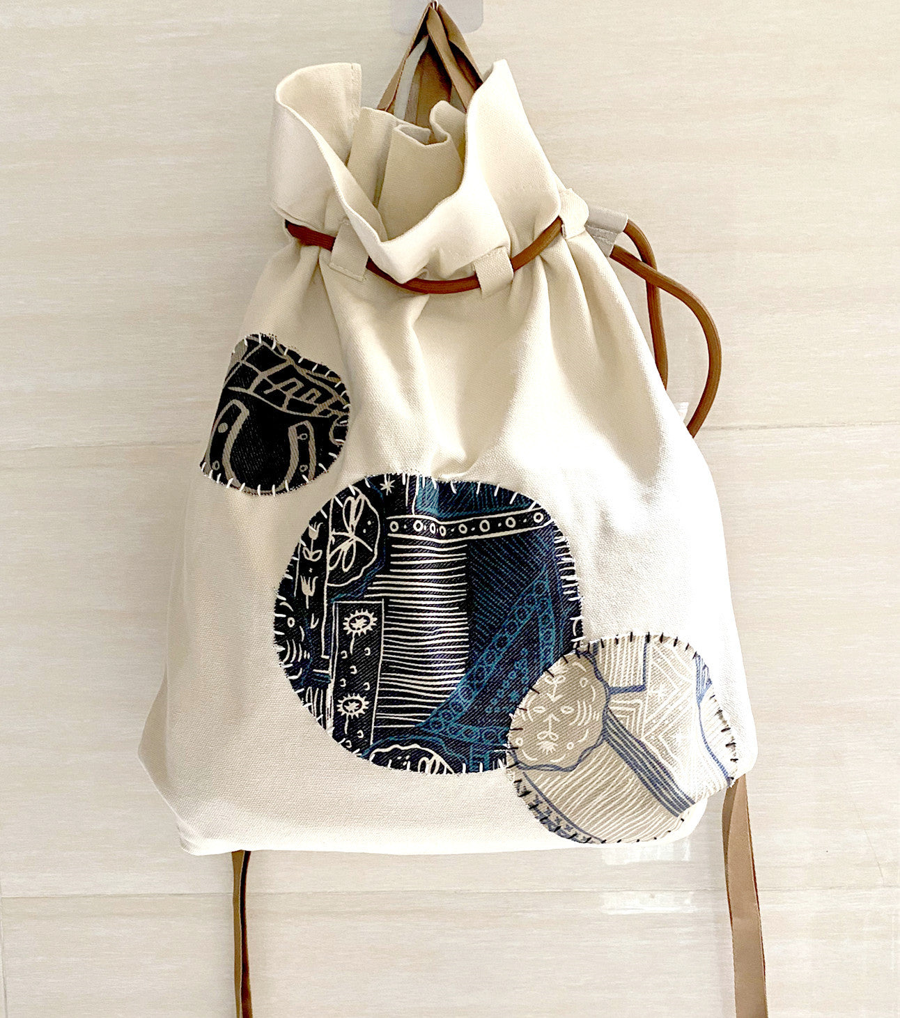 Artistic Patchwork Women’s Backpack