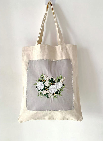 Personalized Eco-Friendly Canvas Bags with Embroidery for Green Living