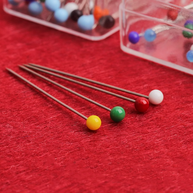 Decorative Large Head Pins for DIY Quilting and Sewing Projects