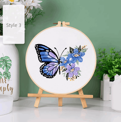 Handmade Embroidery Patch for Tote Bag Decoration Projects