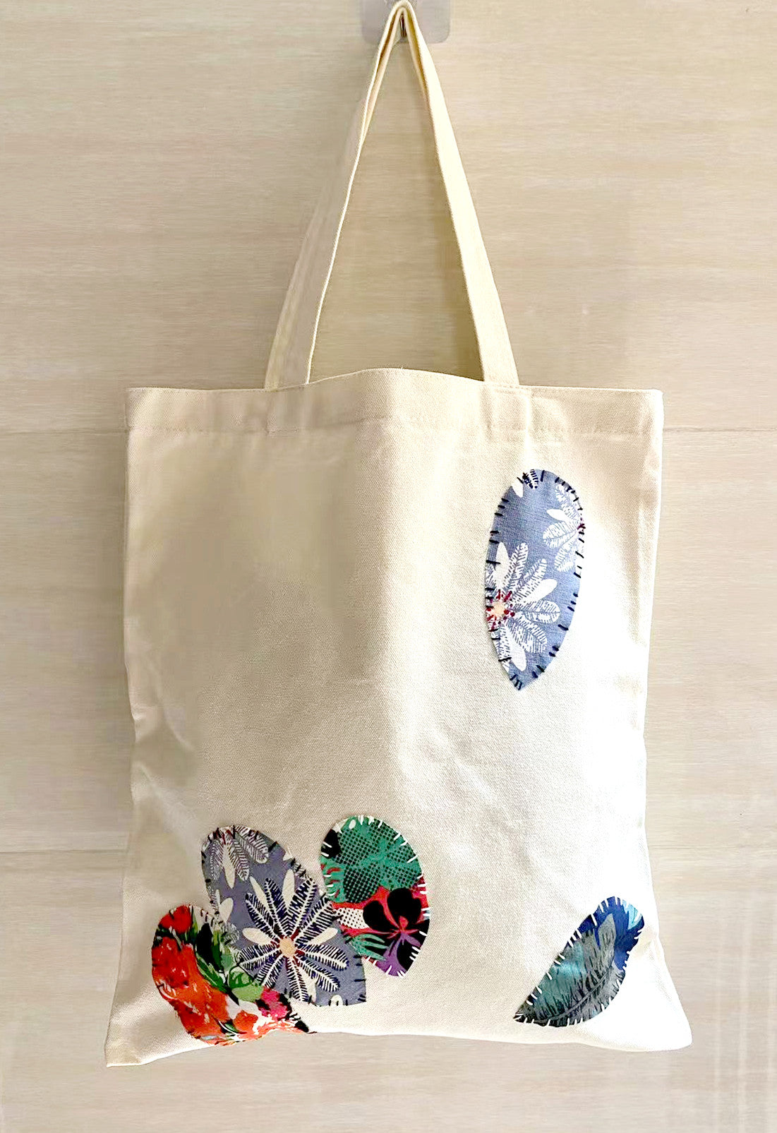 DIY Handmade Patchwork Canvas Bag For European Women