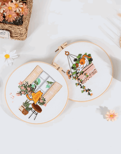 Custom Cat Embroidery Patch For Gift Decoration