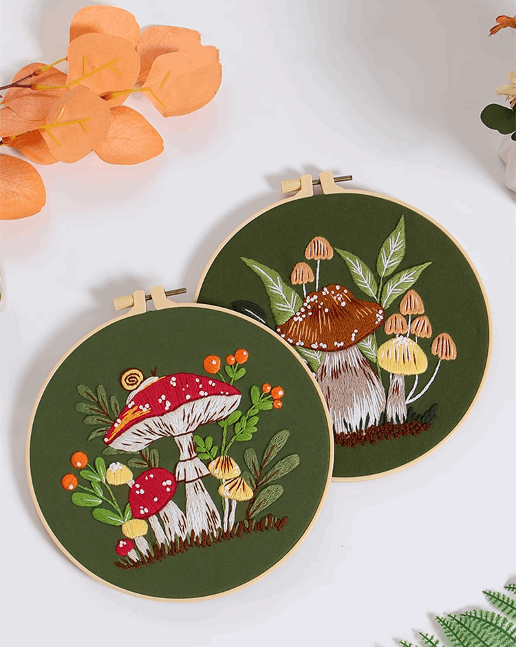 DIY Handmade Embroidery Patch For Craft Projects