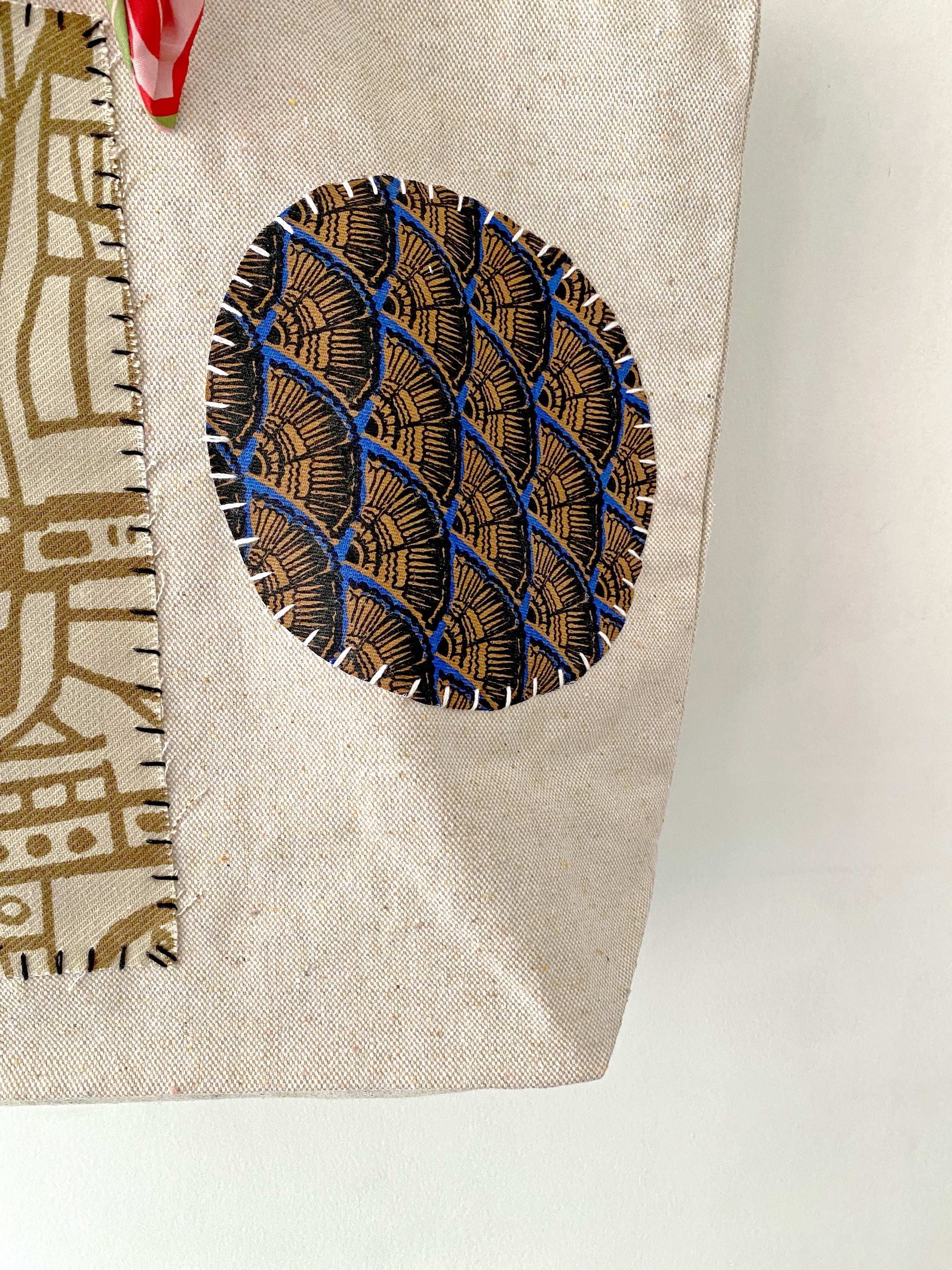 Sustainable Patchwork Tote For Unique Gift Shoppers