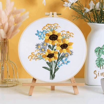 Handmade Embroidery Decoration For Rustic Wall Art