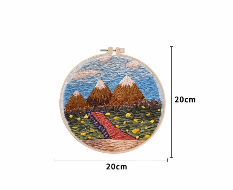 Custom Embroidery Designs for DIY Home Decorations