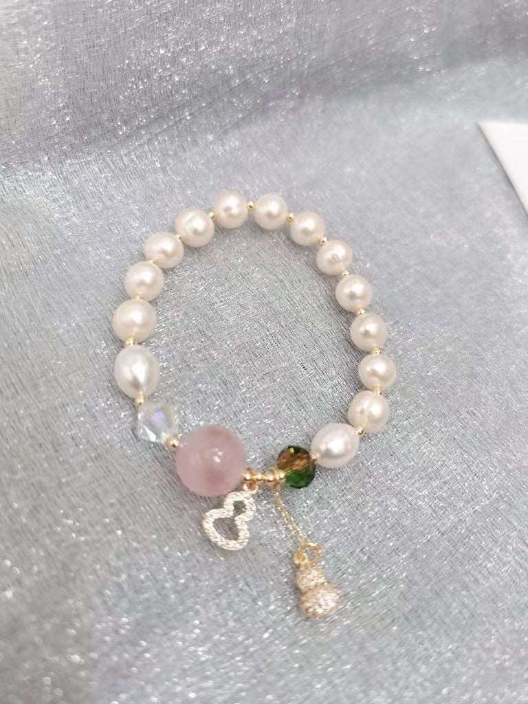 Handmade Pearl Bracelet woyaza