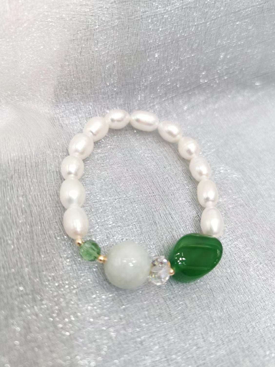 Handmade Pearl Bracelet woyaza