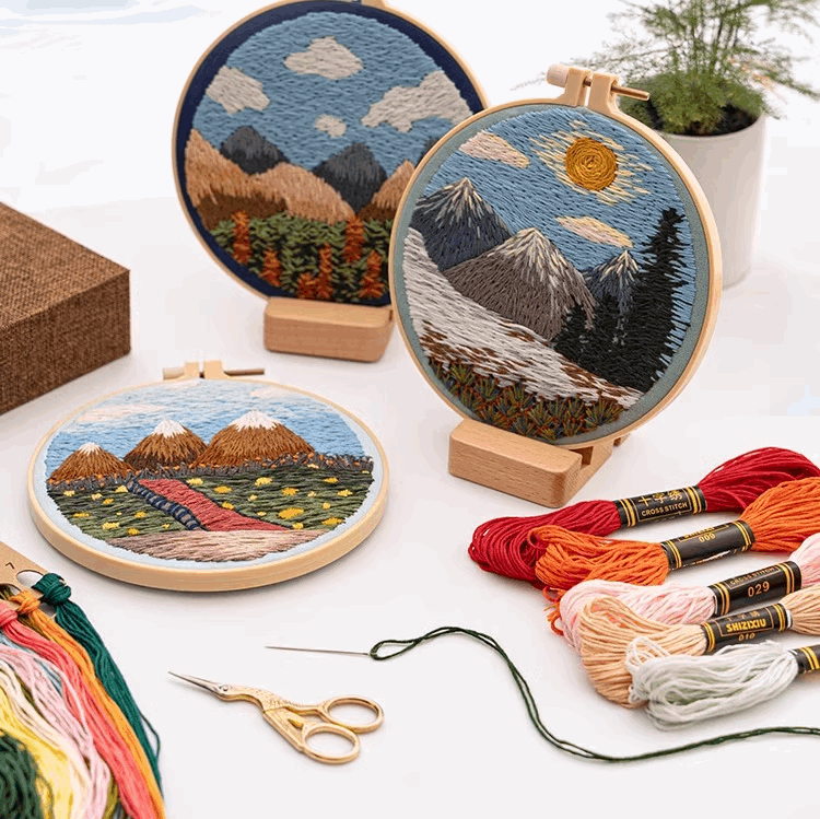 DIY Embroidery Pieces for Clothing Decoration