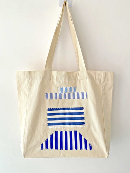 Handmade Personalized Cotton Tote Bag for Women Who Appreciate Craftsmanship