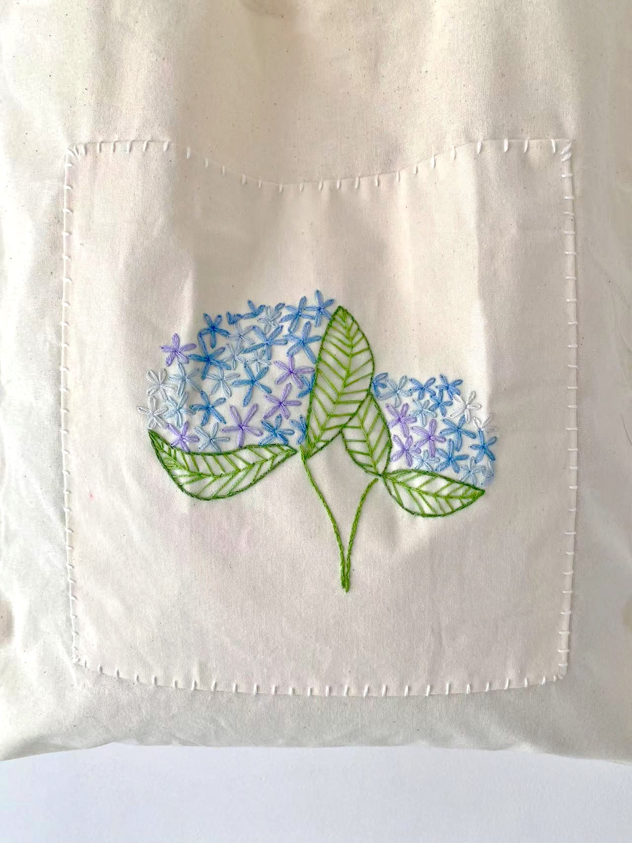 Travel-Friendly Embroidered Canvas Tote for Artistic Personal Style