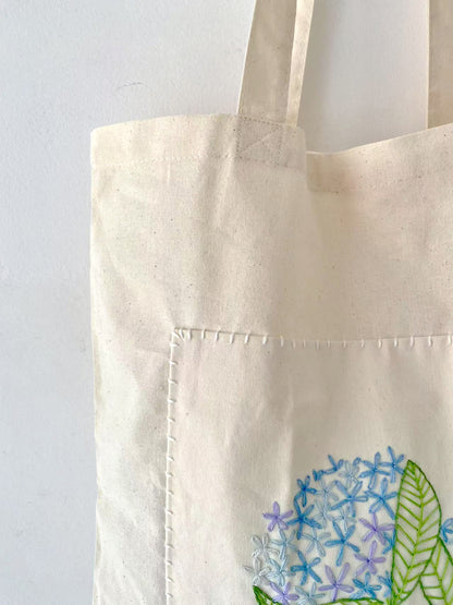 Custom Lightweight Tote Bag for DIY Embroidery Enthusiasts