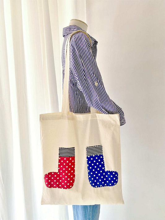 Extra Lightweight Organic Cotton Tote Bag for Women