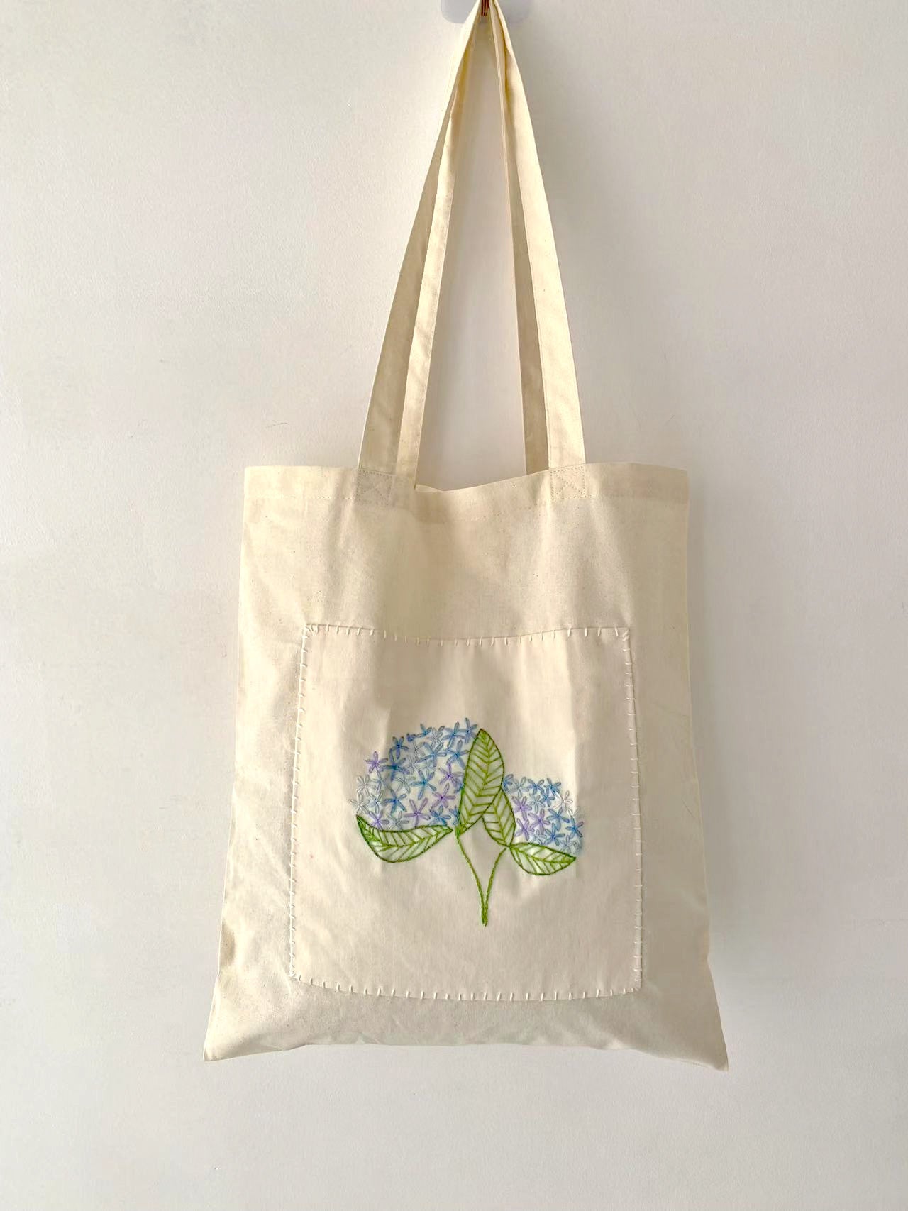 Handcrafted Embroidered Cotton Bag for Eco-Conscious Daily Use