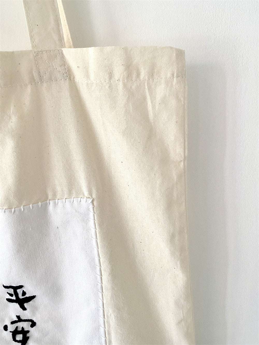 Luxury Custom Embroidery Cotton Tote Bag For Daily Shopping And Travel