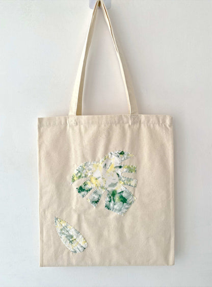 Environmentally Friendly Handmade Tote Bag With Heart Quilt Design For Unique Shoppers