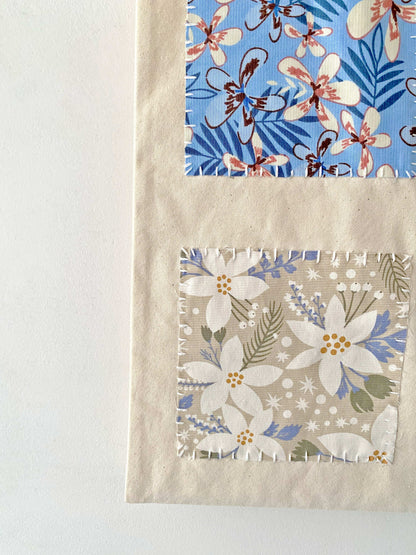 Handmade DIY Patchwork Canvas Tote for Women Who Support Ethical Fashion