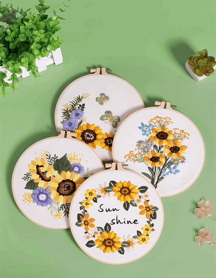 Elegant Embroidery Ornament For Home Decor Display