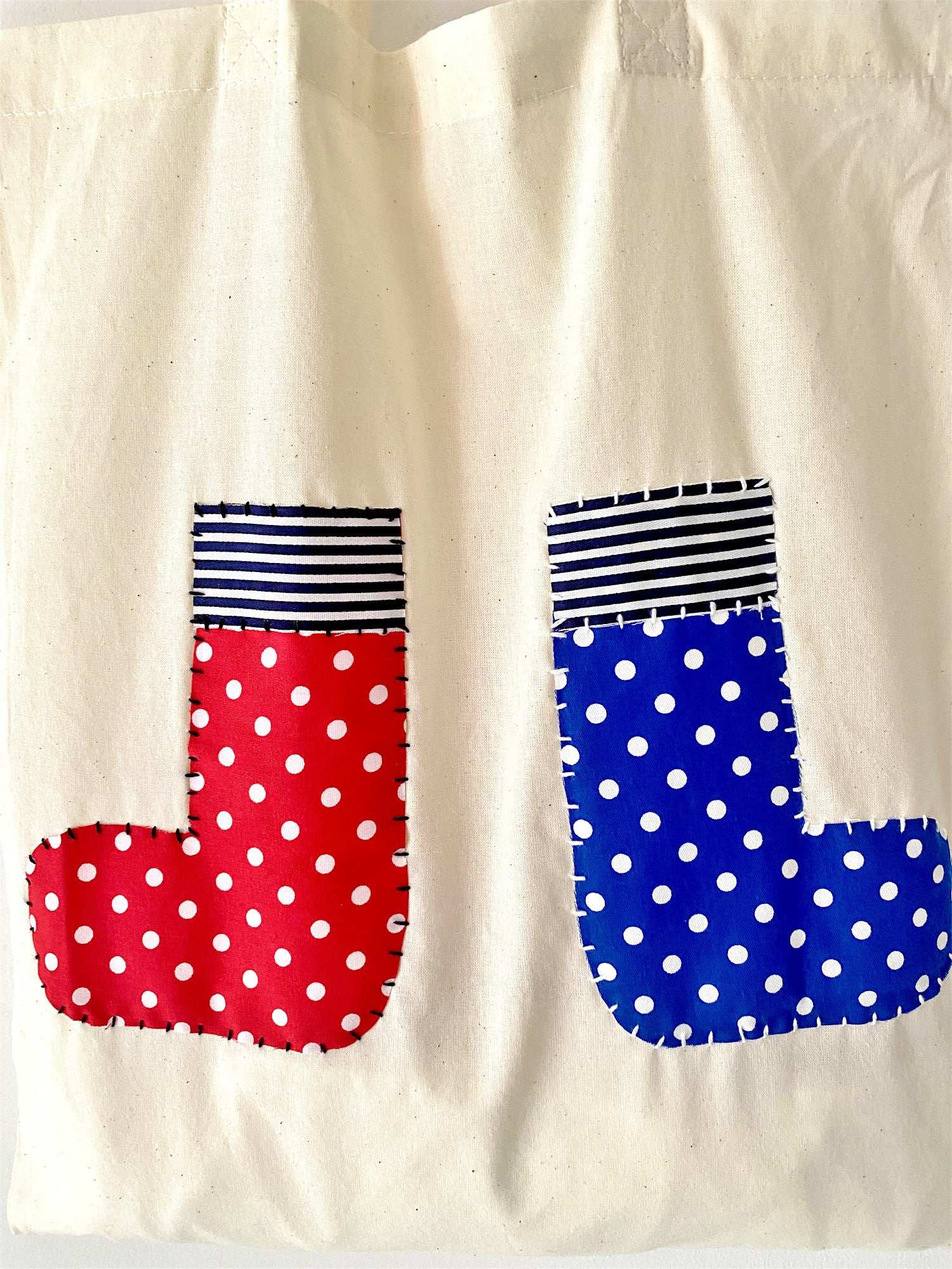 Soft Fabric Tote with DIY Patchwork for Slow Fashion