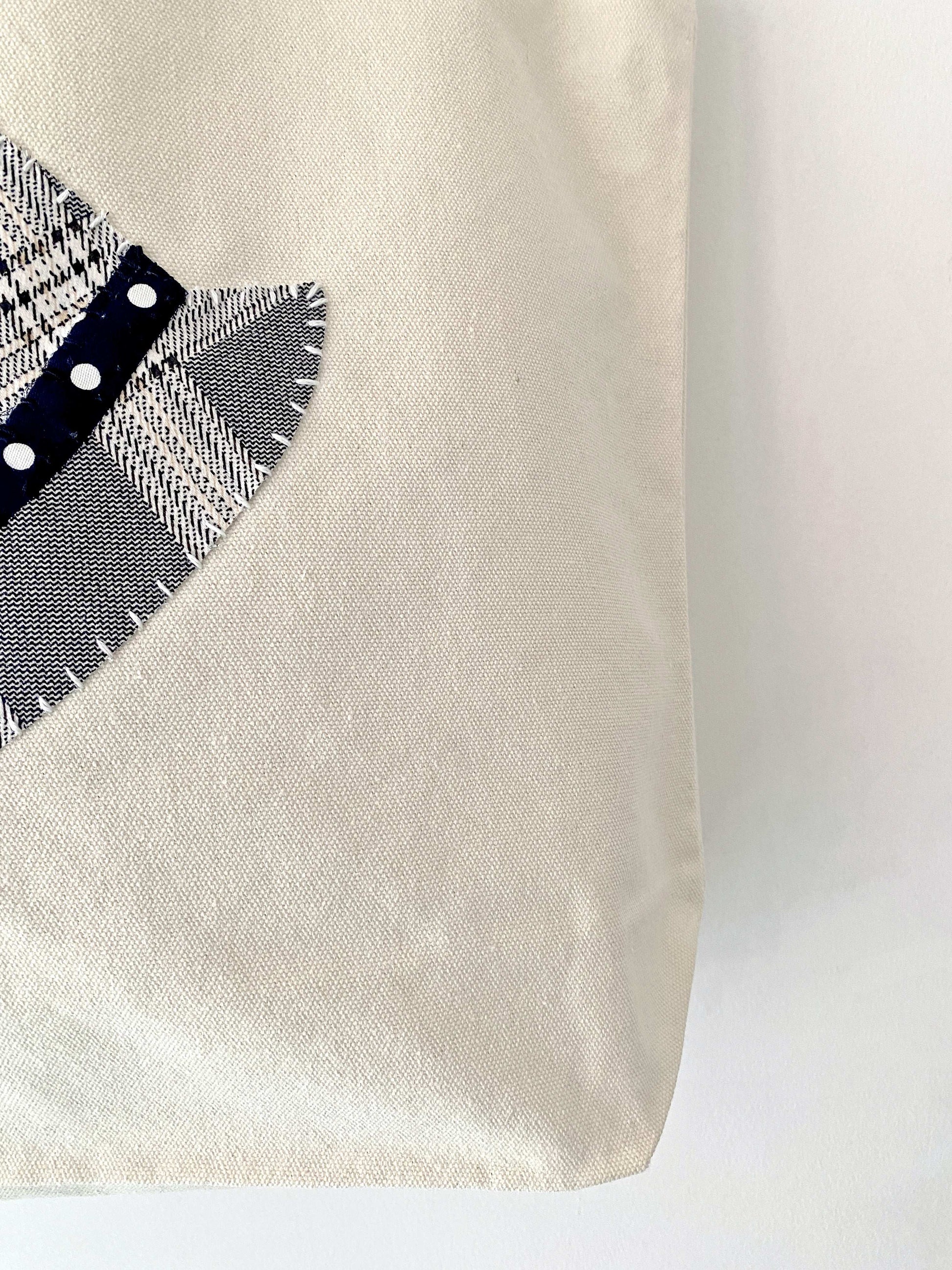High-quality handmade canvas bag for sustainable and zero-waste lifestyle