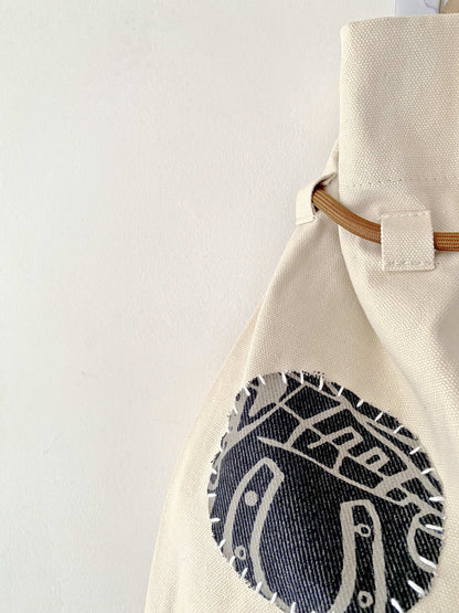 One-of-a-Kind DIY Handmade Canvas Backpack