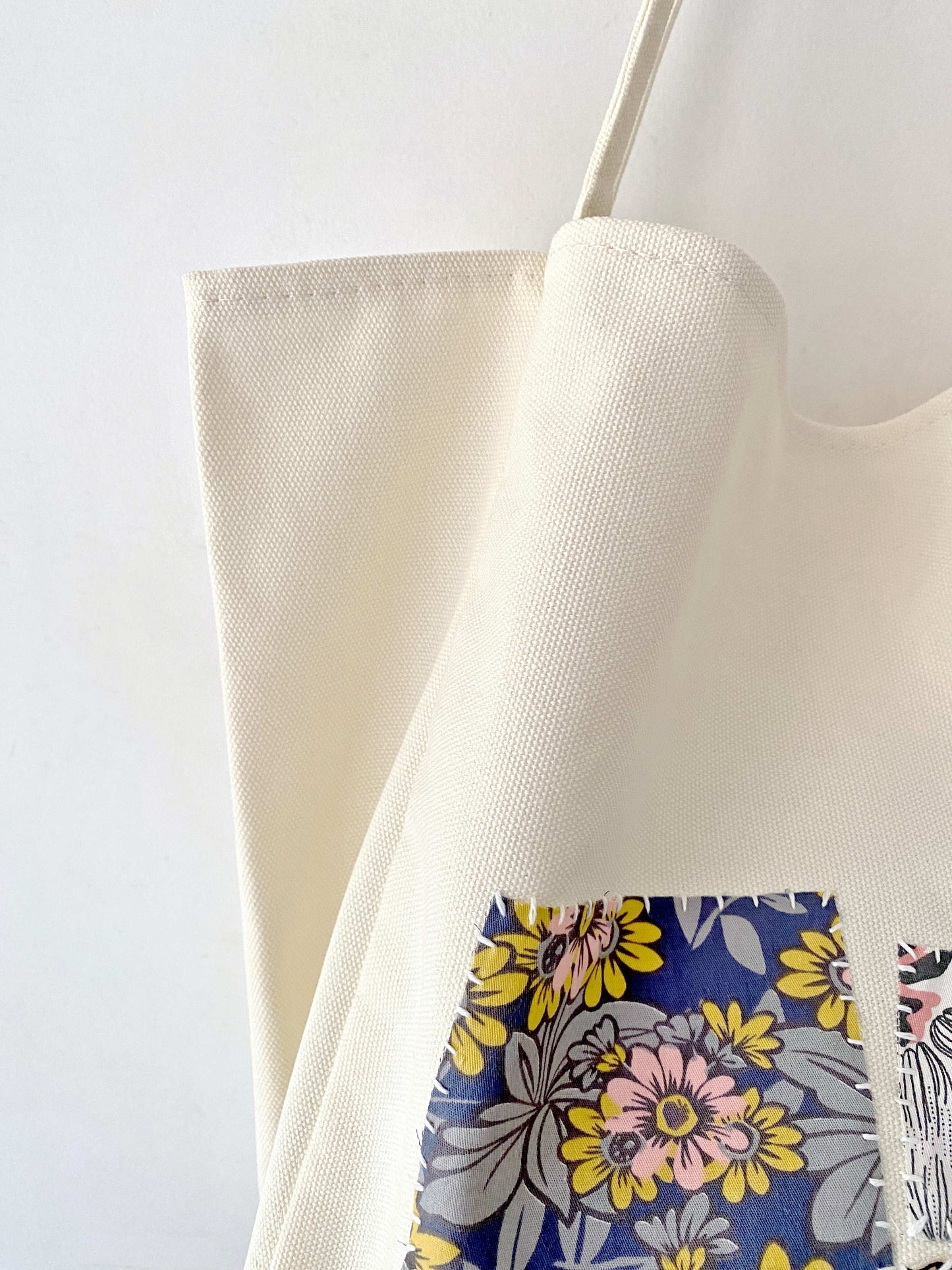 Personalized Handmade Patchwork Tote for Lovers of Unique Accessories