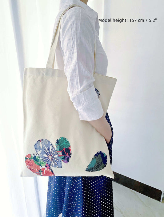creative canvas tote designed for a slower pace of life