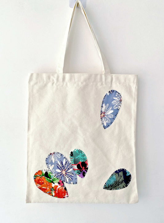 elegant shoulder bag made of natural cotton materials