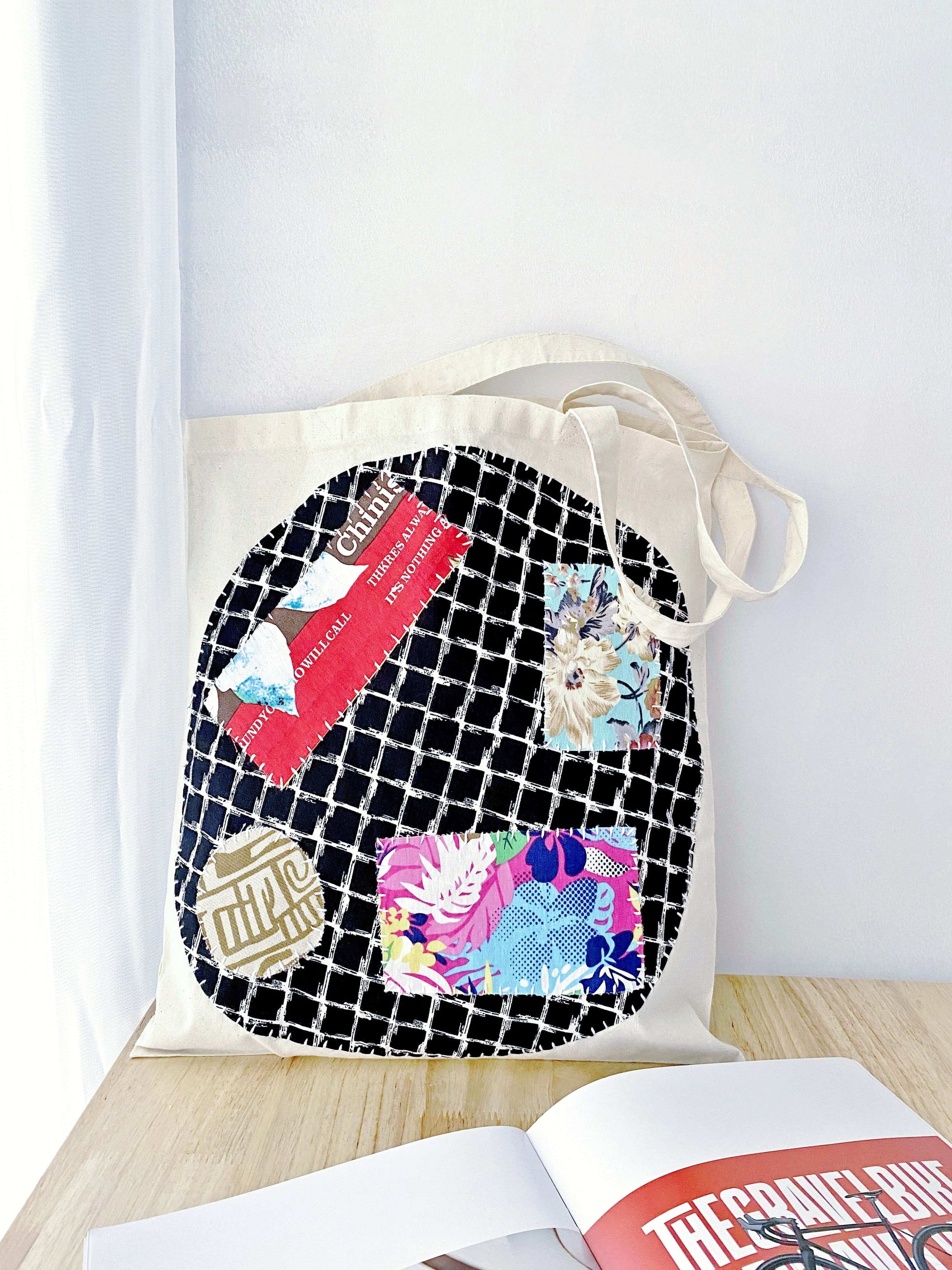 unique diy stitched bag for modern minimalist style